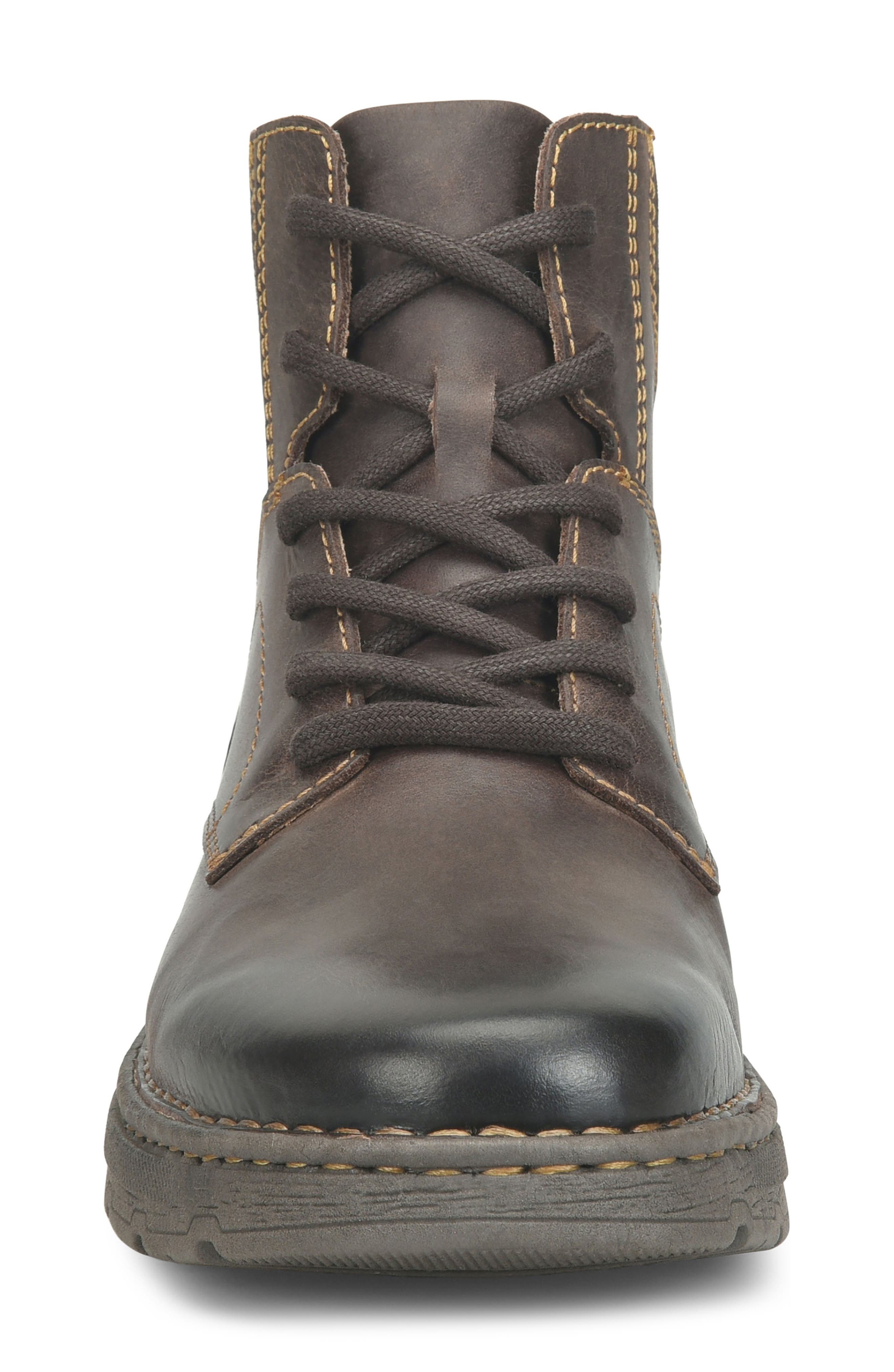 Børn Erik Lace-Up Boot, Alternate, color, Dark Brown F/ G