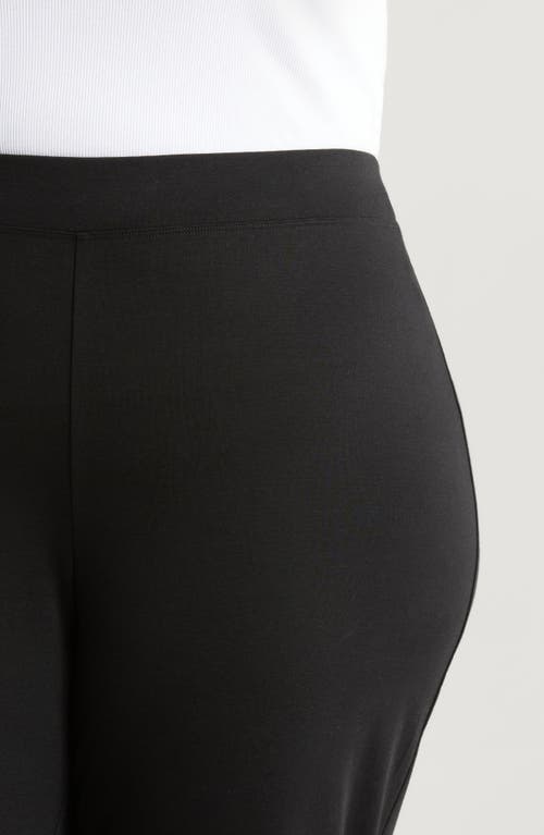 Eileen Fisher Slim Ankle Pants In Black