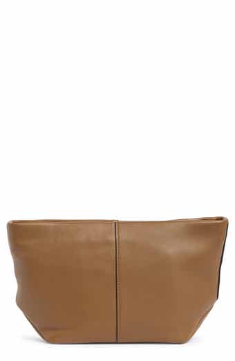 AllSaints Hex Grained Leather East/West Pouch