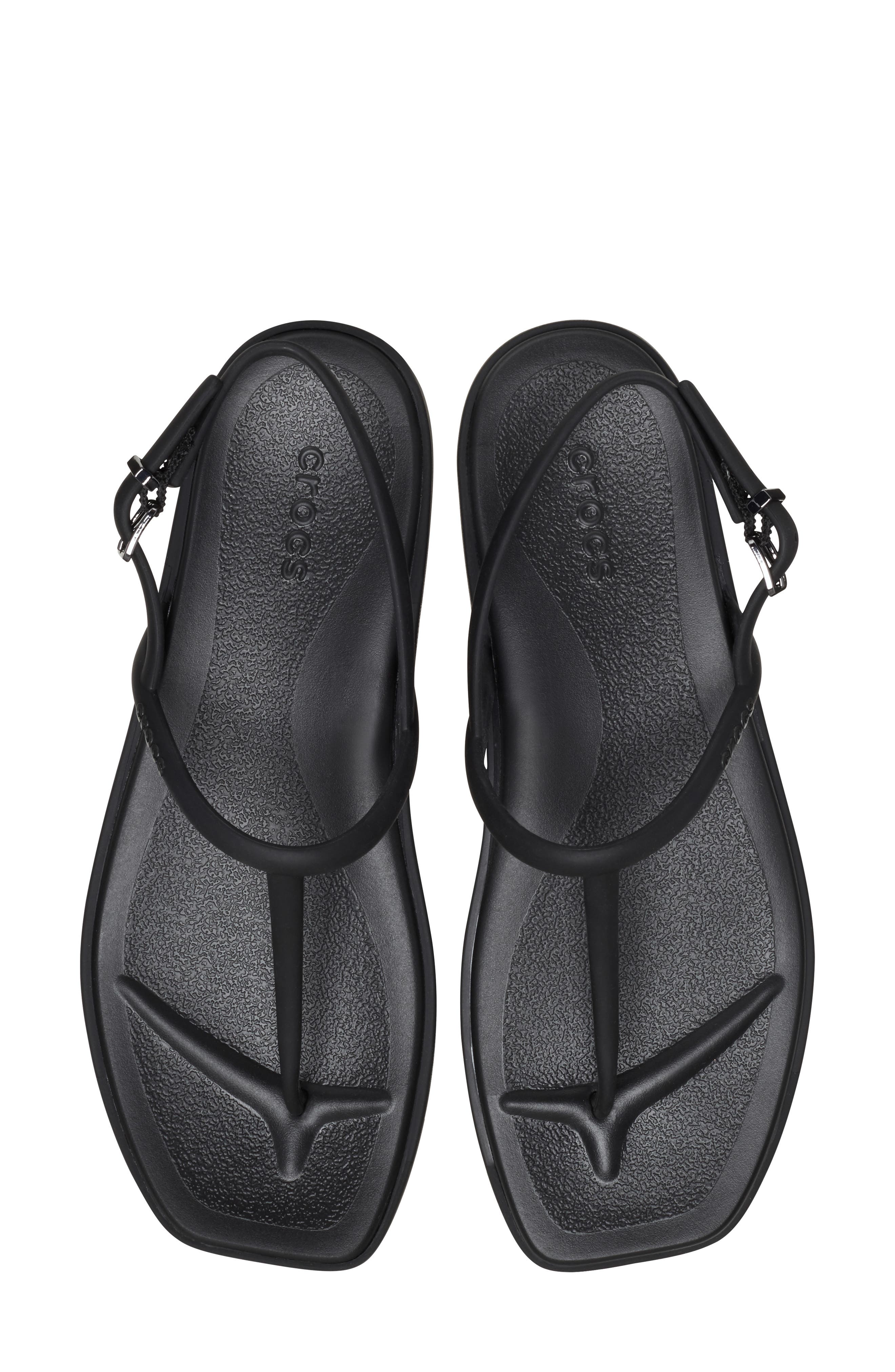 Miami Sandal, Alternate, color, BLACK
