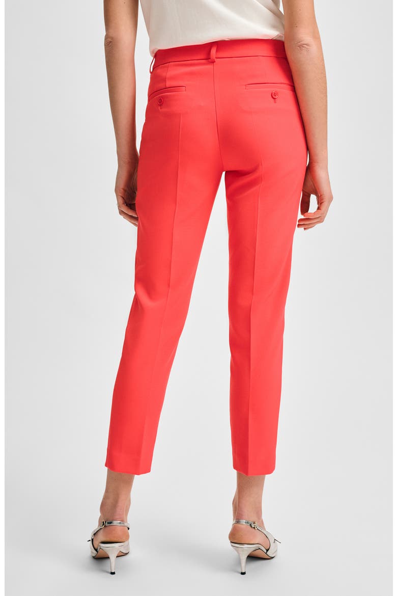 Slim Ankle Straight Leg Pants, Alternate, color, RADIANT ROSE