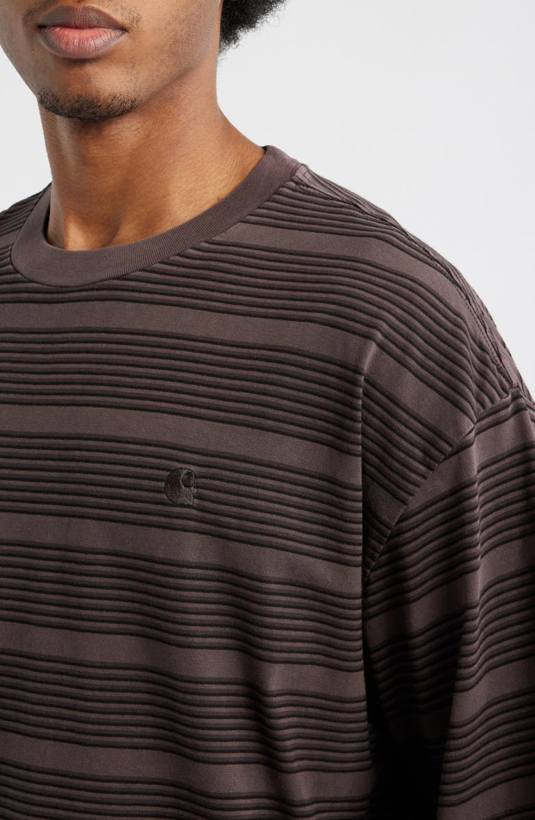 Carhartt Work In Progress Hanson Stripe Cotton Jersey T-Shirt, Alternate, color, Hanson Palis
