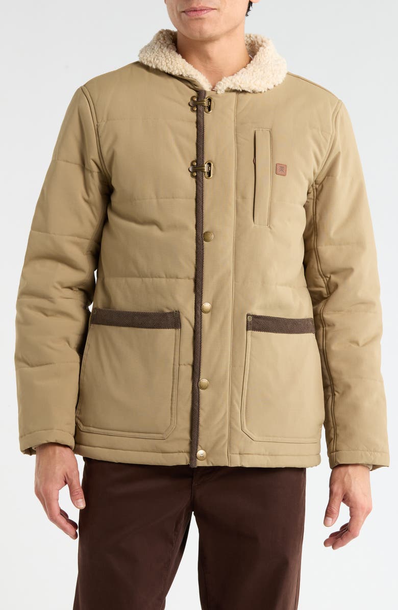 Roark Axeman II Waterproof Canvas Coat, Alternate, color, Khaki