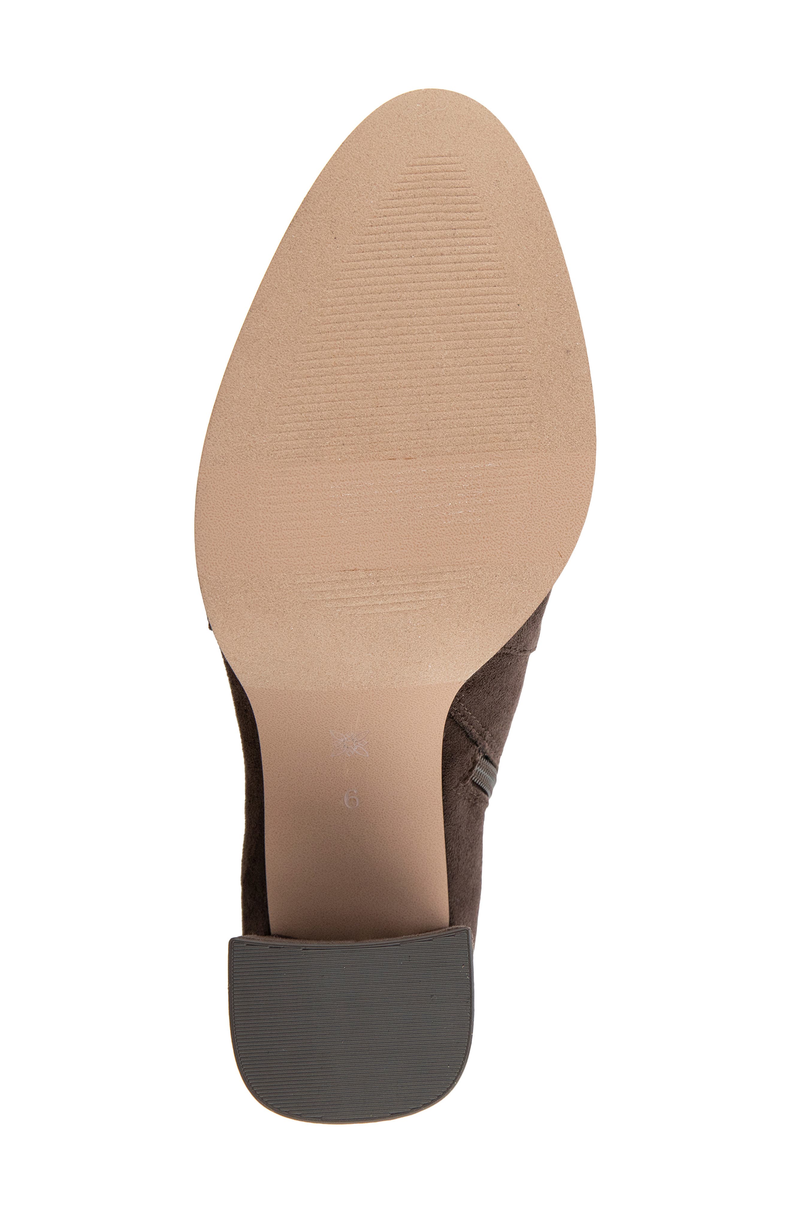 Wymer Block Heel Bootie, Alternate, color, DARK BROWN
