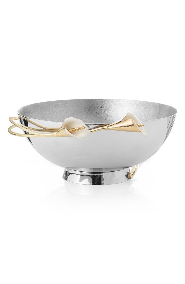 Michael Aram Calla Lily Large Serving Bowl, Main, color, 
