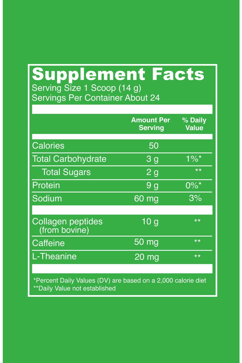 Matcha Collagen Peptides, Alternate, color, MATCHA
