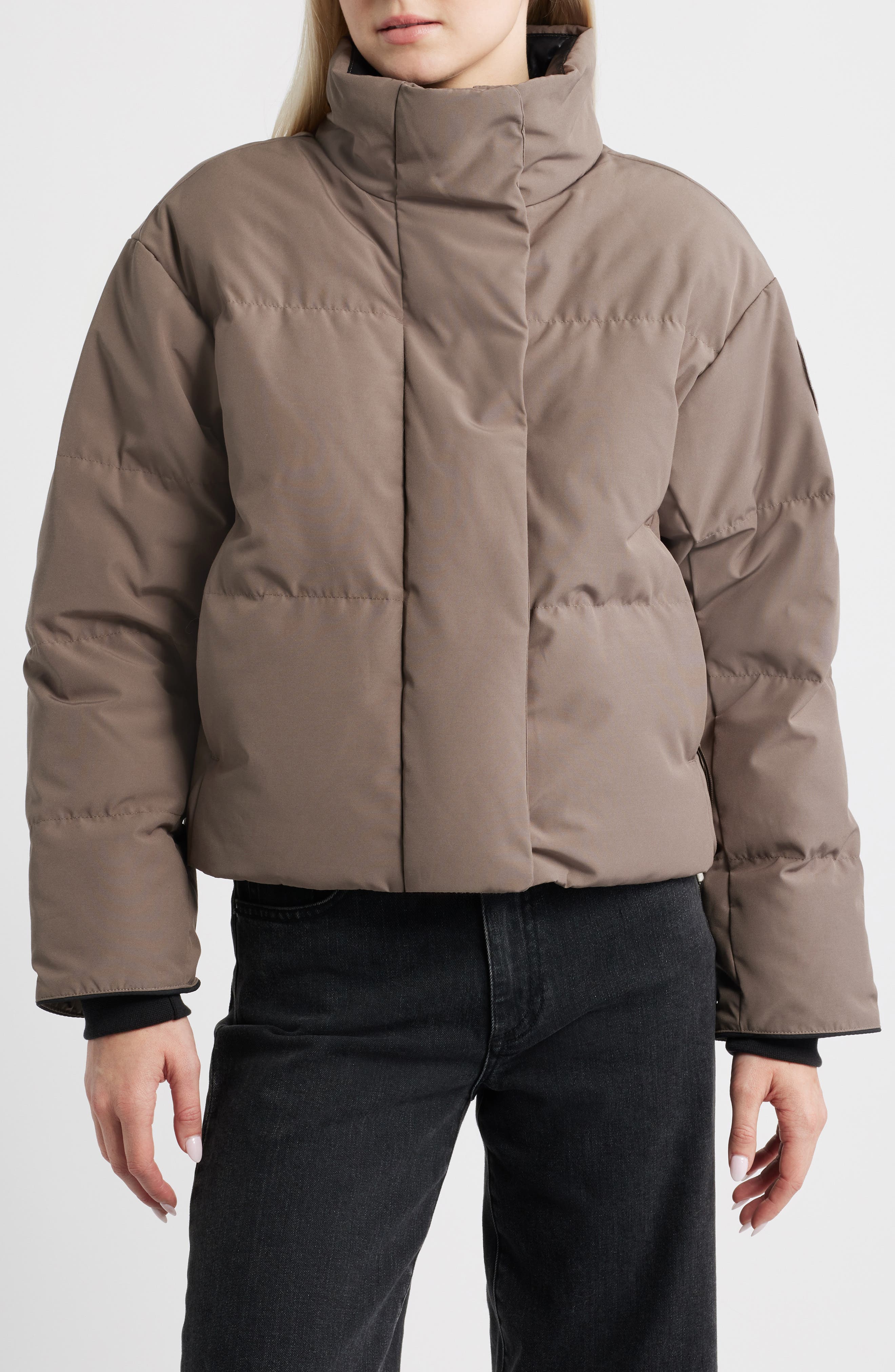 Grandview Black Label Cropped Puffer Jacket