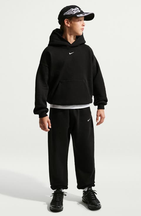 Kids' Solo Swoosh Fleece Hoodie