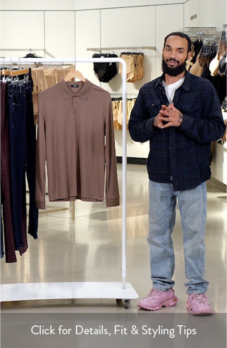 Goris Anemone Milano Long Sleeve Polo, sales video thumbnail