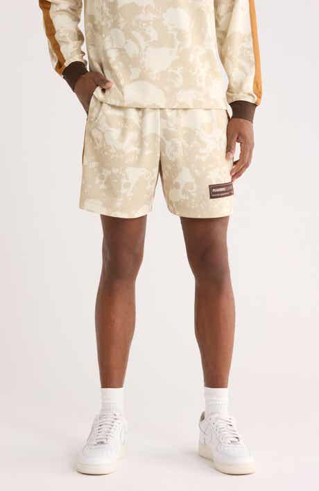 Despair Skull Print Active Shorts