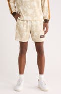PLEASURES Despair Skull Print Active Shorts