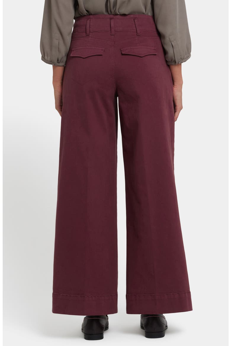 Mona Wide Leg Pants, Alternate, color, SIENNA RED