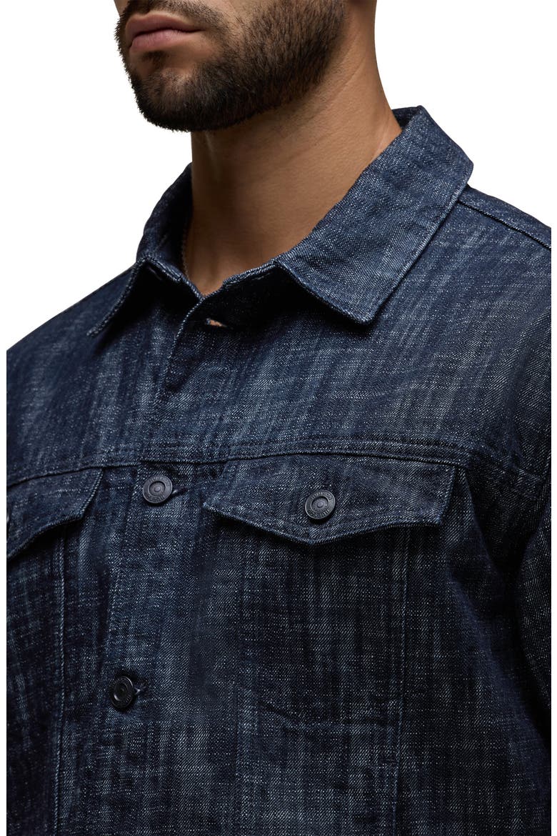 Cotton Trucker Jacket, Alternate, color, NORMANDY