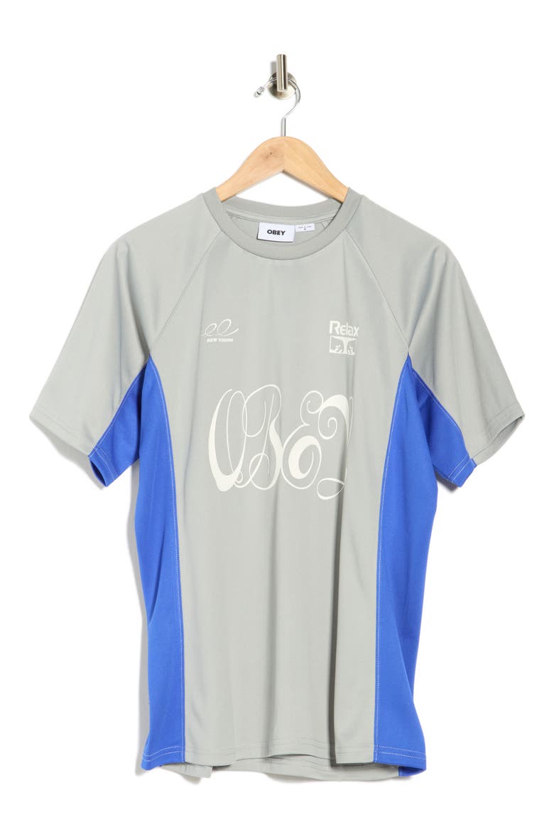 Plaza Active Performance T-Shirt, Alternate, color, QUARRY MULTI