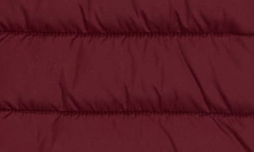 Save The Duck Marco Hooded Matte Puffer Jacket In Red