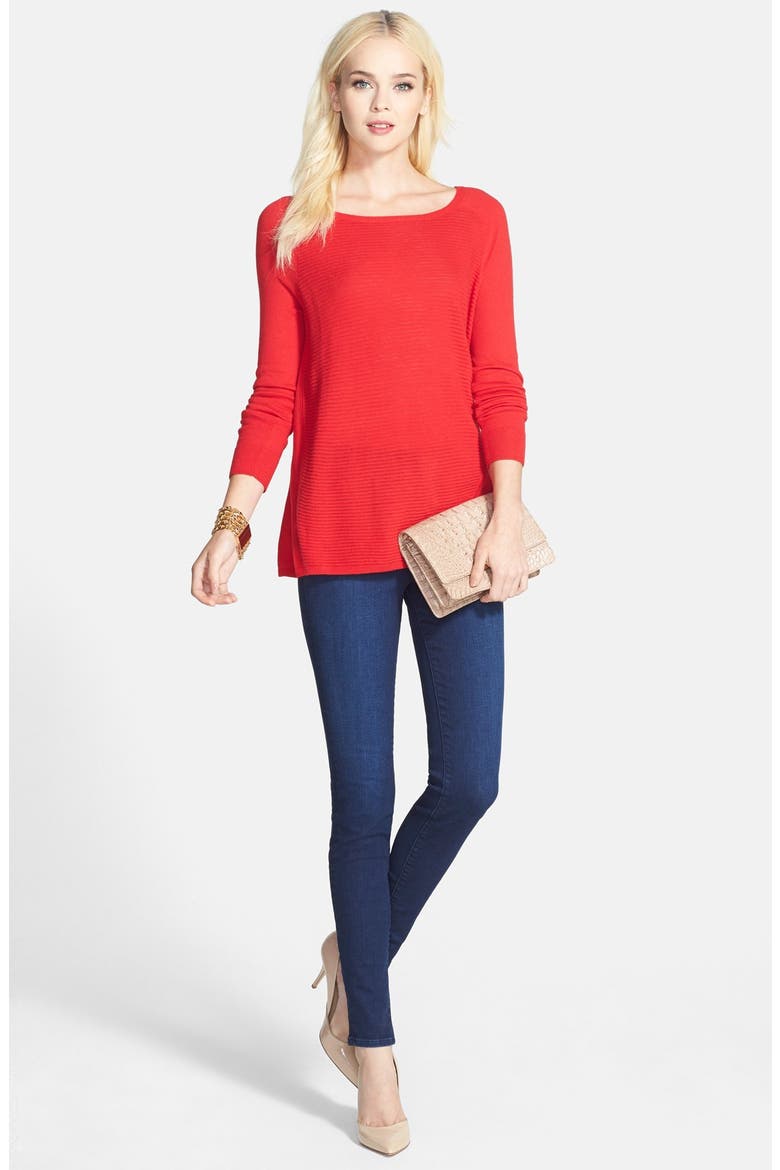 'Maria' High Rise Skinny Jeans (Nordstrom Exclusive), Alternate, color, SUPREME