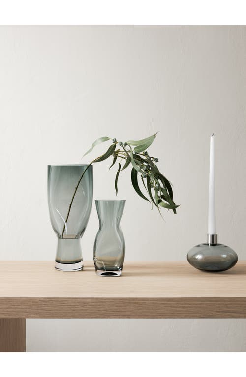 Orrefors Squeeze Small Vase In Blue