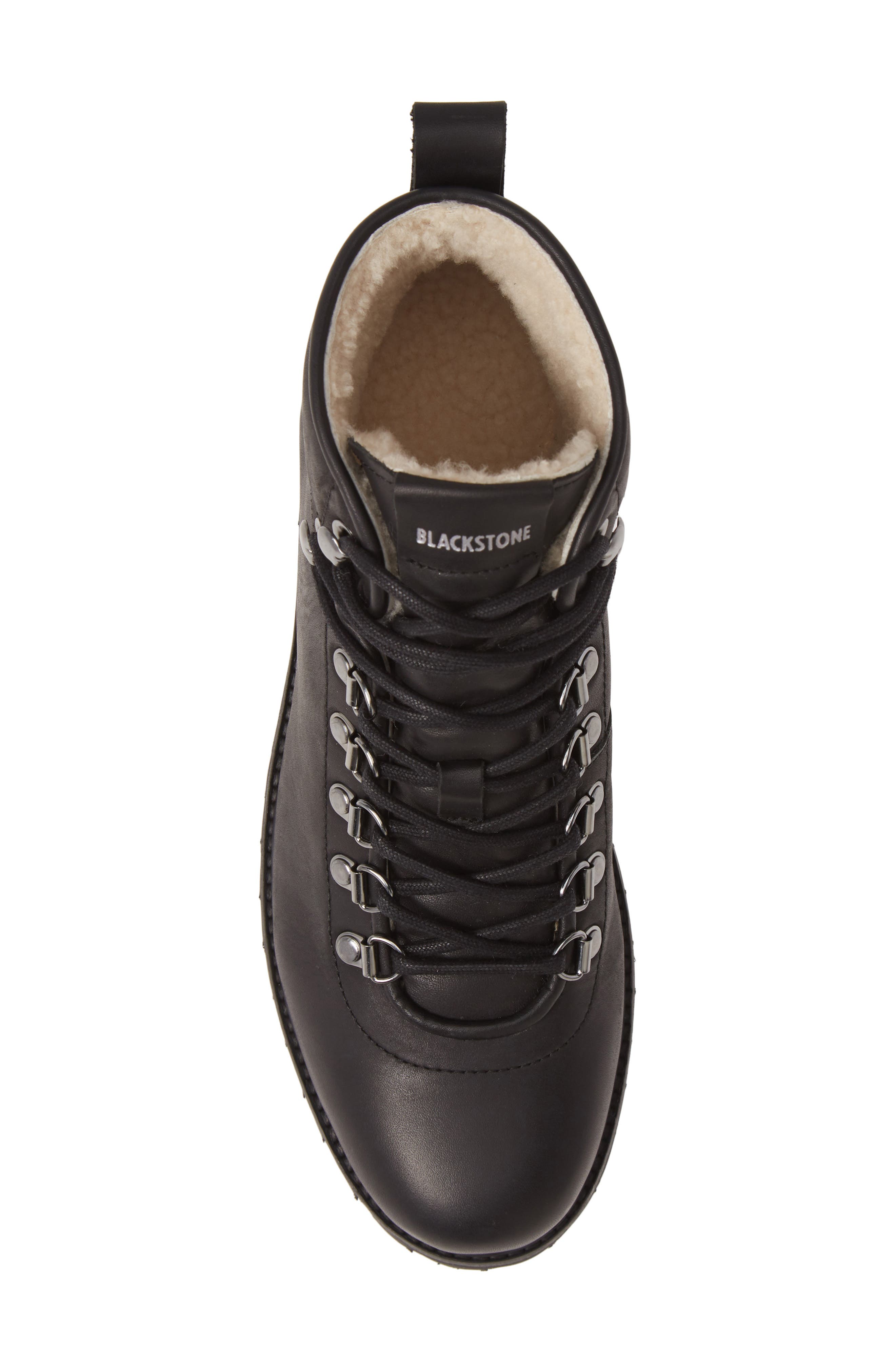 Blackstone SL81 Genuine Shearling Lined Hiking Boot, Alternate, color, 