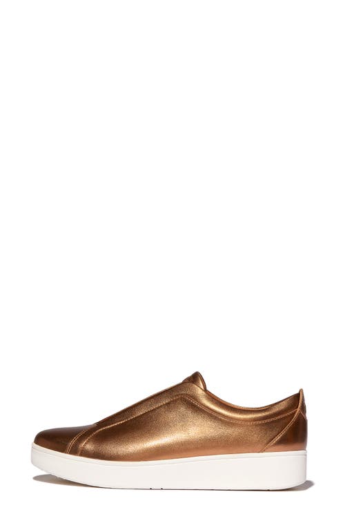 Fitflop Rally Metallic Slip-on Sneaker In Multi