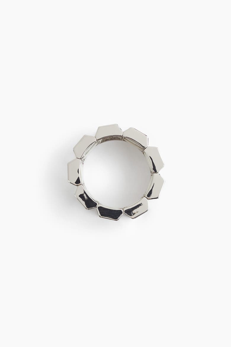 Chunky Bracelet, Alternate, color, Silver-colored