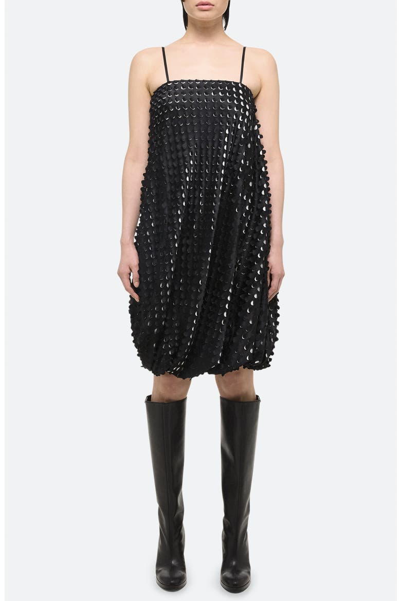 Embellished Sleeveless Bubble Dress, Main, color, GRADIENT HP BLACK - 25K