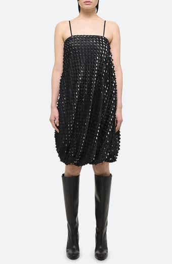 Helmut Lang Embellished Sleeveless Bubble Dress