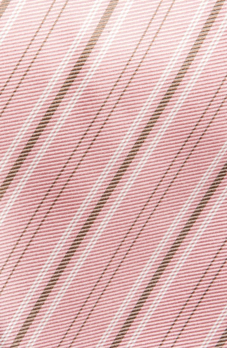 BOSS Stripe Silk Tie, Alternate, color, 