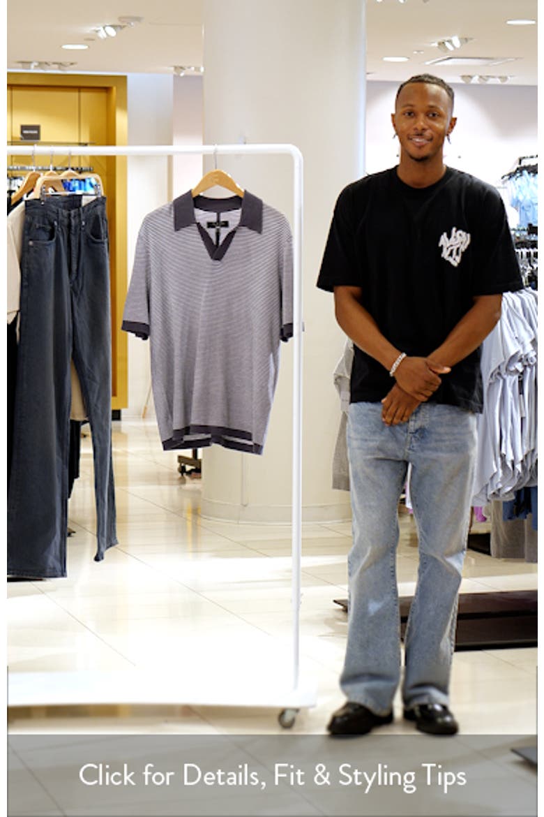 Harvey Chevron Johnny Collar Polo video