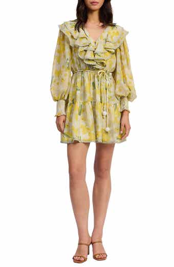 Lydia Ruffle Long Sleeve Minidress