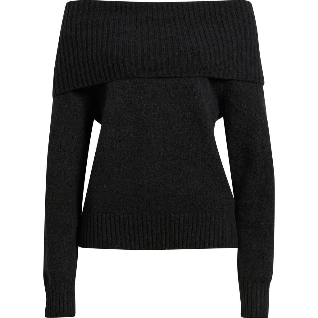 Bp. Off The Shoulder Sweater In Black
