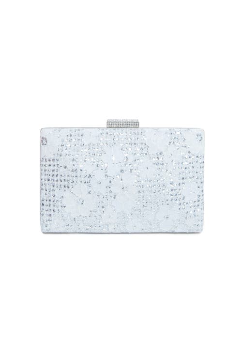 Lauren Lorraine Dandy Clutch In Silver