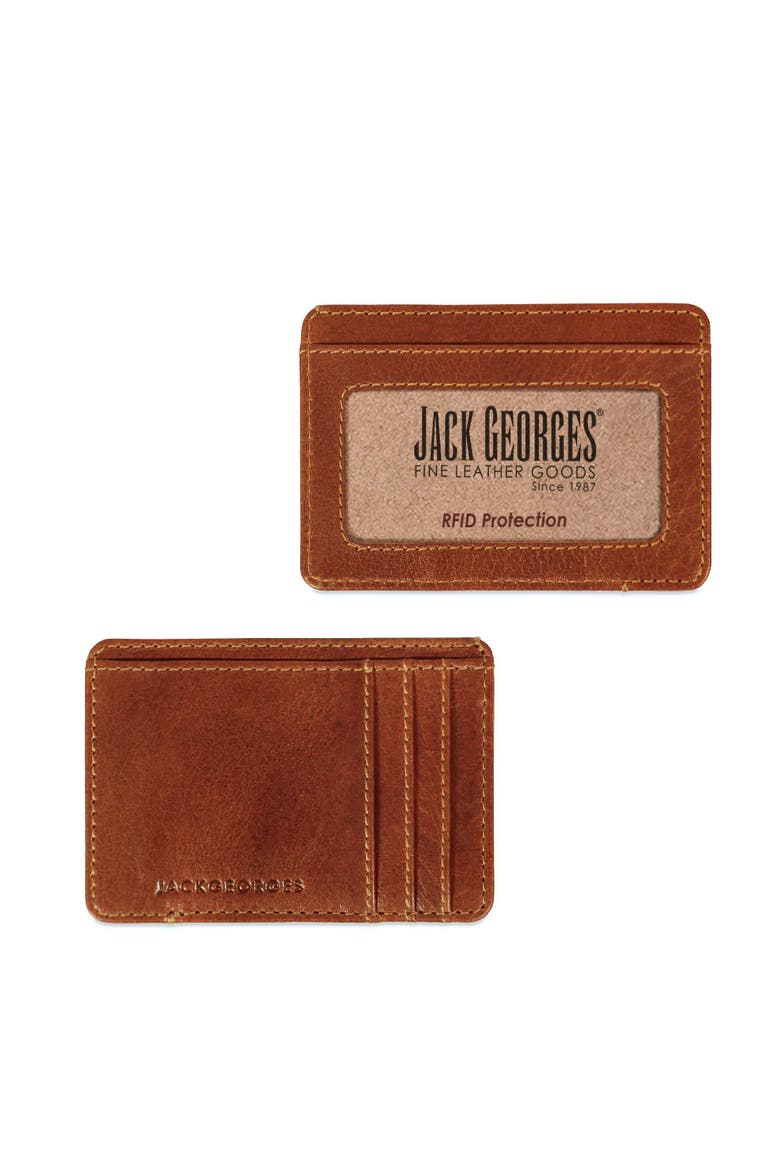 Voyager Slim Wallet "The Mitchell", Main, color, Honey