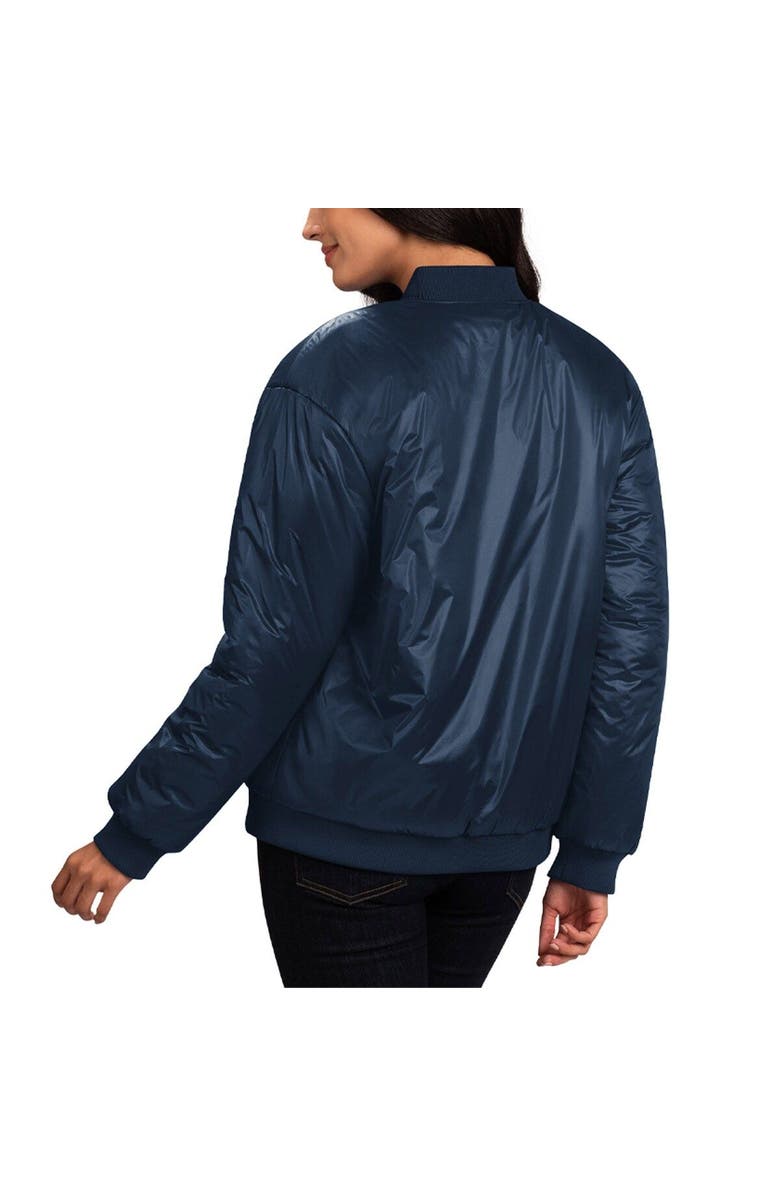 G-III 4HER BY CARL BANKS Women's G-III 4Her by Carl Banks Oatmeal/Navy Dallas Cowboys Switchback Reversible Full-Zip Jacket, Alternate, color, Oatmeal