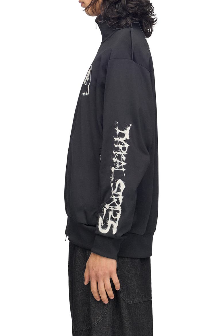 Chito Graphic Track Jacket, Alternate, color, BLACK