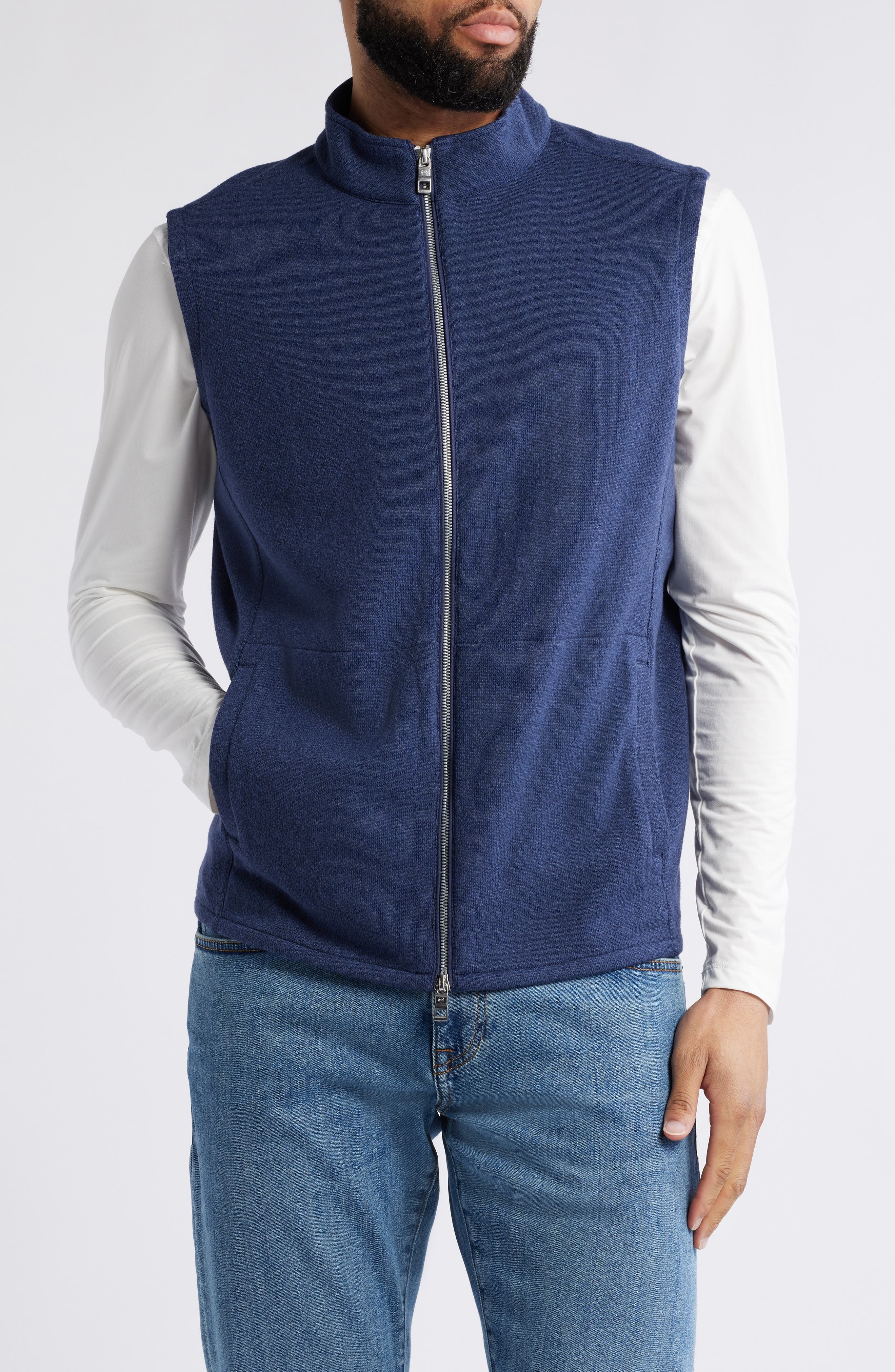 Peter Millar Crown Fleece Sweater Vest