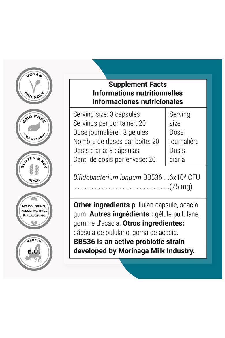 Bifidobacterium Longum BB536, Alternate, color, None