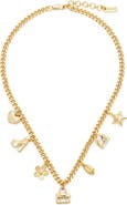 Marc Jacobs Mini Icon Charm Necklace