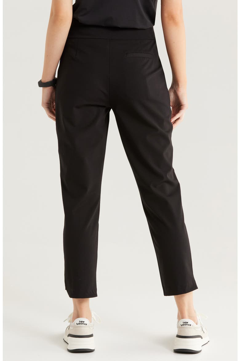 Full Swing Ankle Pants, Alternate, color, BLACK