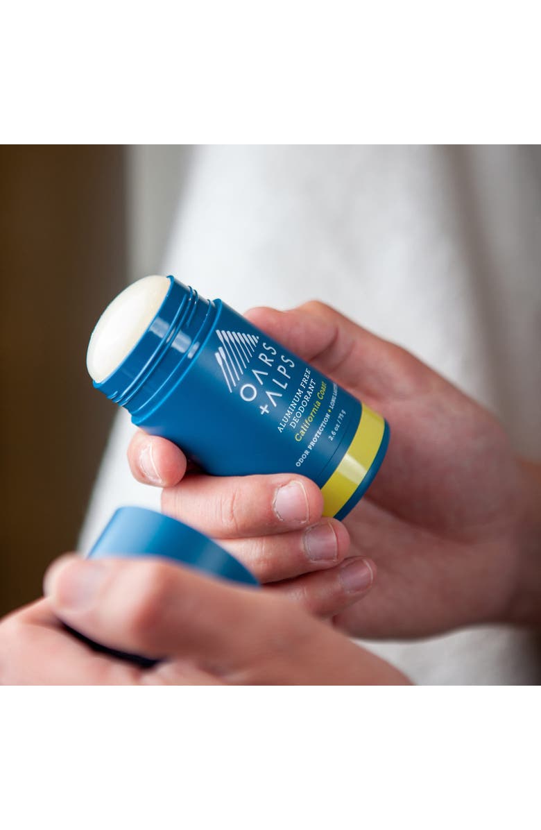 OARS + ALPS Aluminum-Free Deodorant - California Coast, Alternate, color, Blue