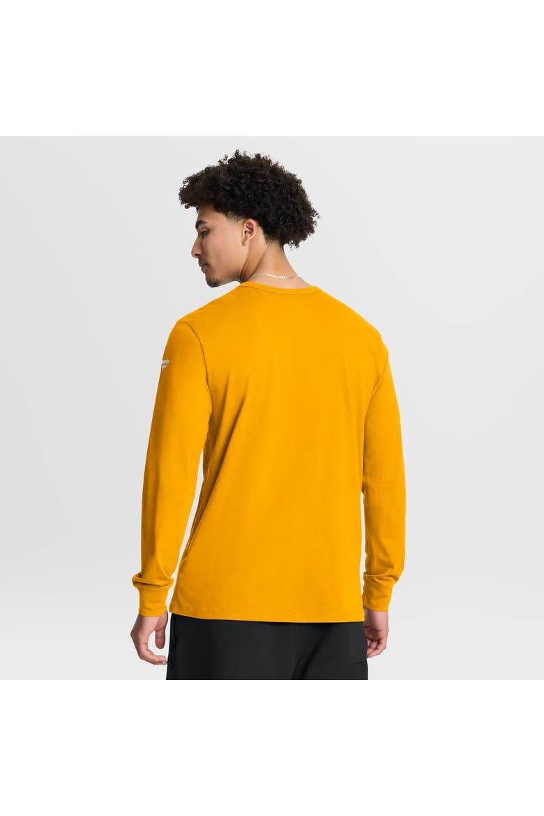 Men's Fanatics Gold Boston Bruins Authentic Pro Property Of Practice Long Sleeve T-Shirt, Alternate, color, Gold