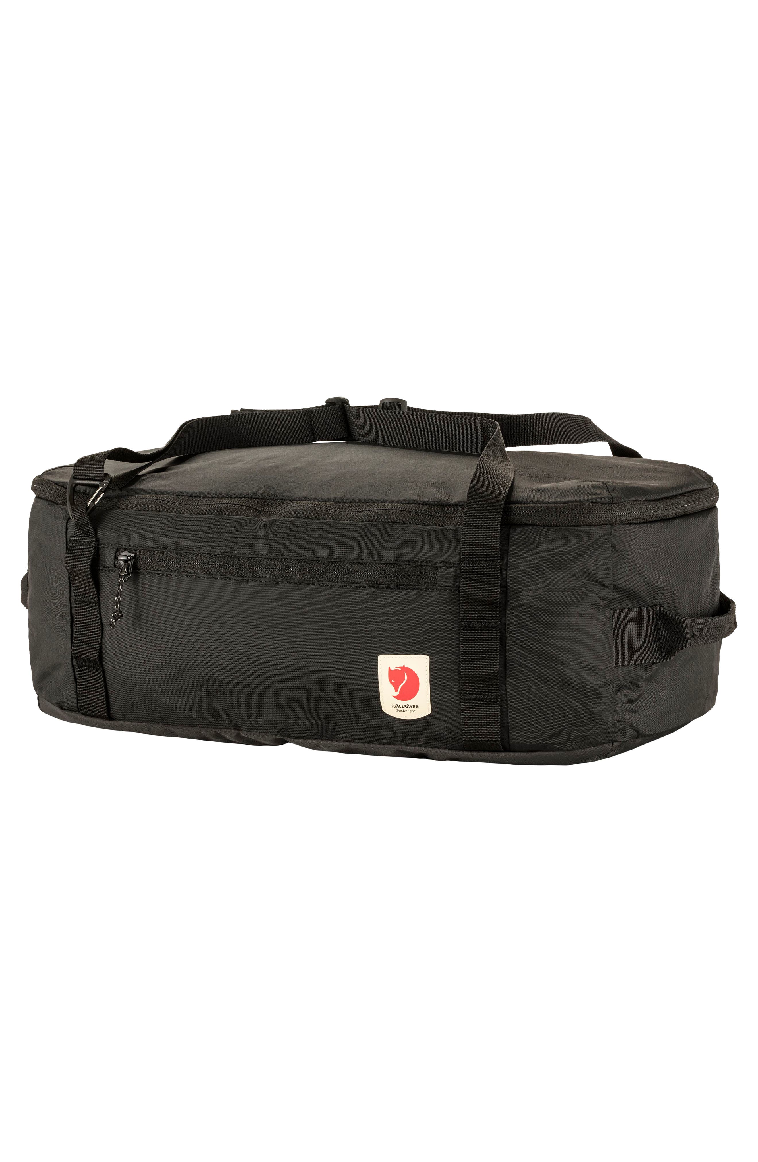 Fjällräven High Coast 22L Duffle Bag, Alternate, color, Black