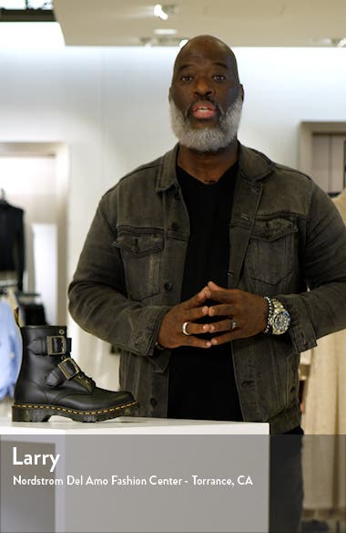 Martens 1460 Double Strap Zip Boot (Women) Nordstromrack