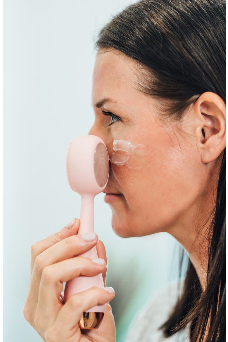 Pro Clean Rose Quartz Facial Cleansing Device $179 Value, Alternate, color, ROSE QUARTZ