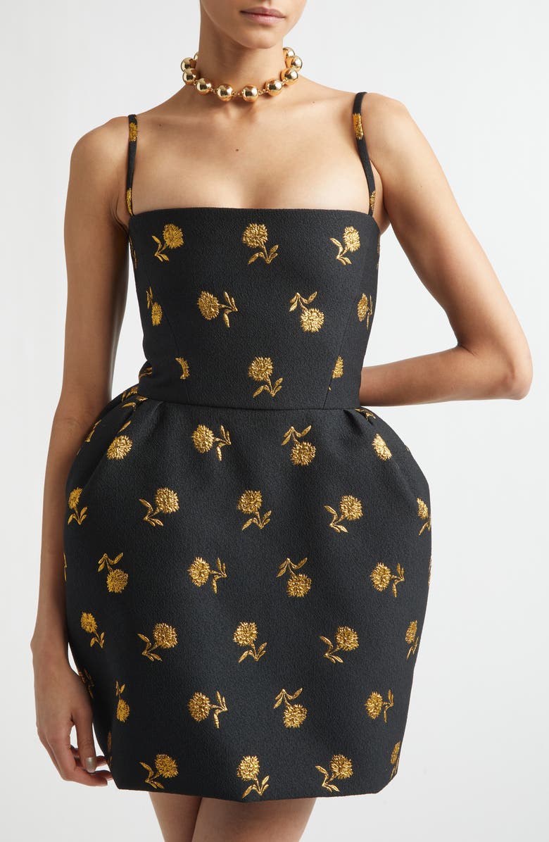 Carolina Herrera Ball Necklace, Alternate, color, Gold