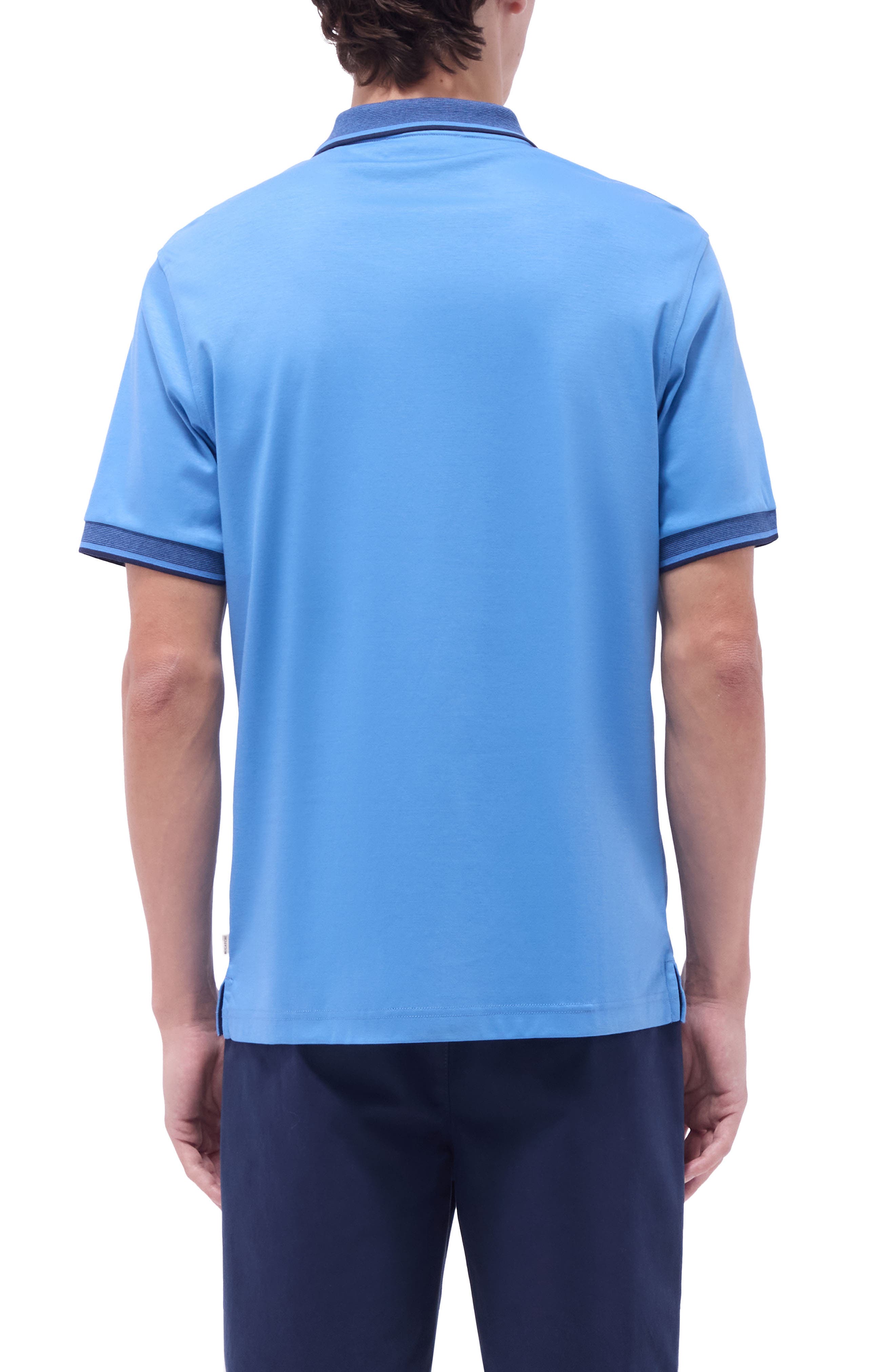 Tipped Pima Cotton Pique Polo - image 2