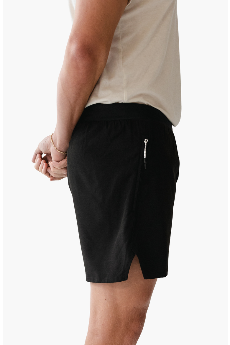 Miller Running Shorts, Alternate, color, Black