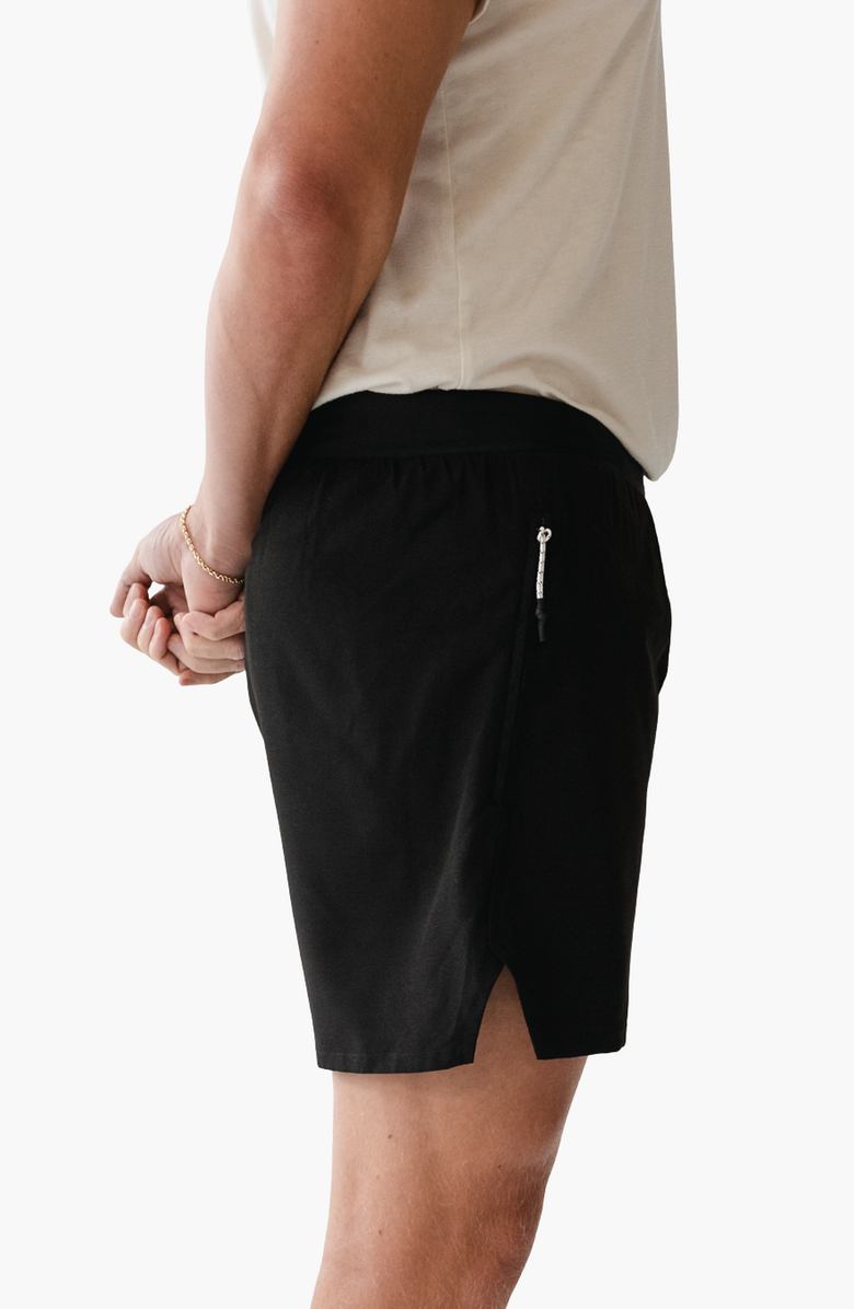 Cooldown Miller Running Shorts, Alternate, color, Black