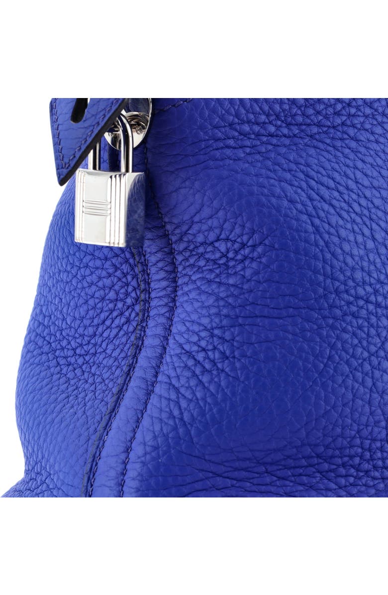 Pre-Owned Hermes Bolide Bag Clemence 35, Alternate, color, Bleu Royal