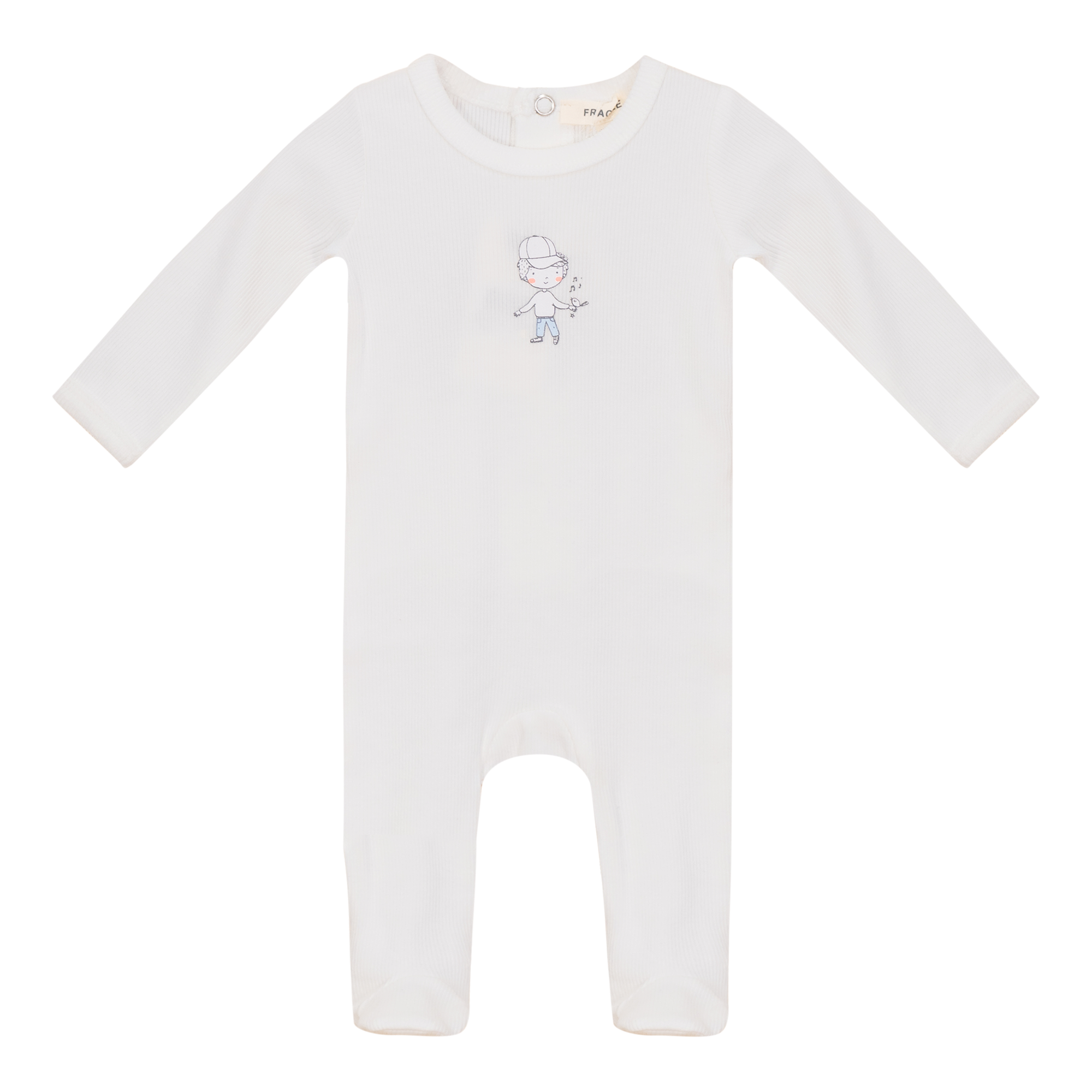 selected Off White/Blue