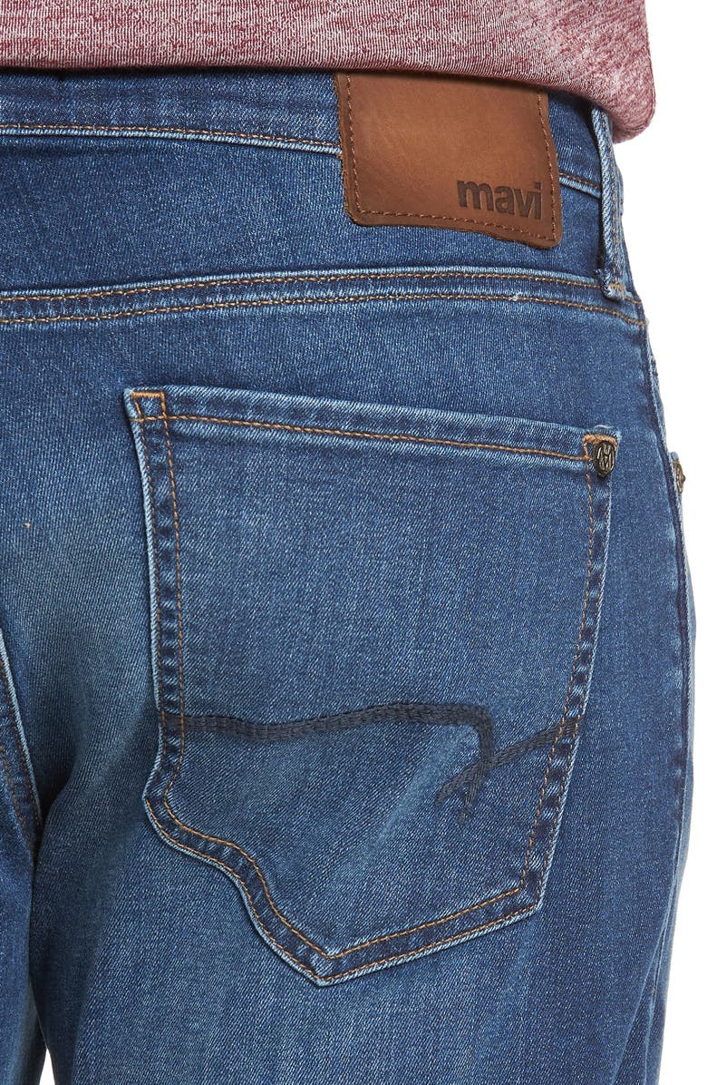 Mavi Jeans Zach Straight Leg Jeans, Alternate, color, 